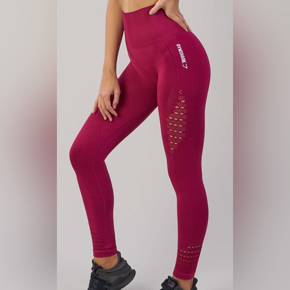 Gymshark cranberry Leggings